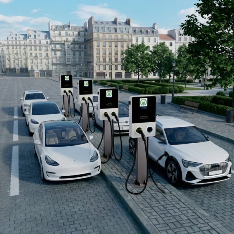 Bornes de recharges pour véhicules électriques  AC commercial  Série LXB-7-44KW