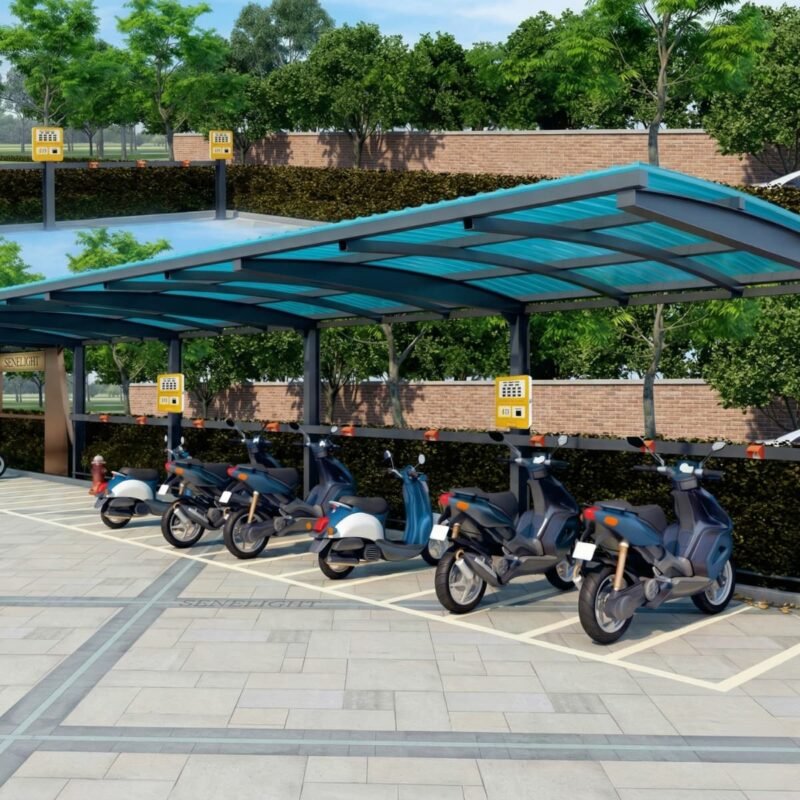 Station de Recharge Intelligente pour Vélos Électriques 2-10 Voies